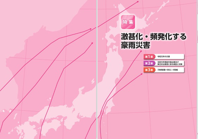 2020年版防災白書「特集」タイトル」ページより
