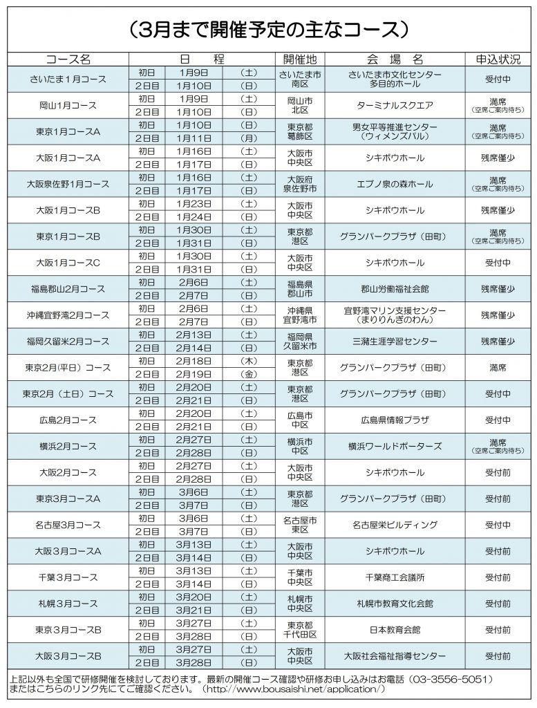 201203 防災士研修センター広報更新原稿 777x1024 - 防災士になる。<br>防災士研修センター ［広報］<br> 最新研修コース情報<br> 2020. 12. 03.