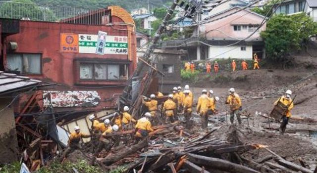 熱海土砂災害での東京消防庁緊急消防援助隊の活動状況より（東京消防庁HPより）