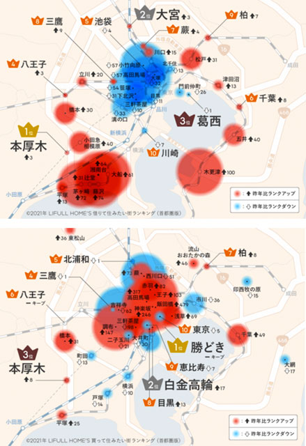 P3 3 LIFULLランキングより - 都市特性と災害リスク<br>「GNS」など新指標 次つぎ