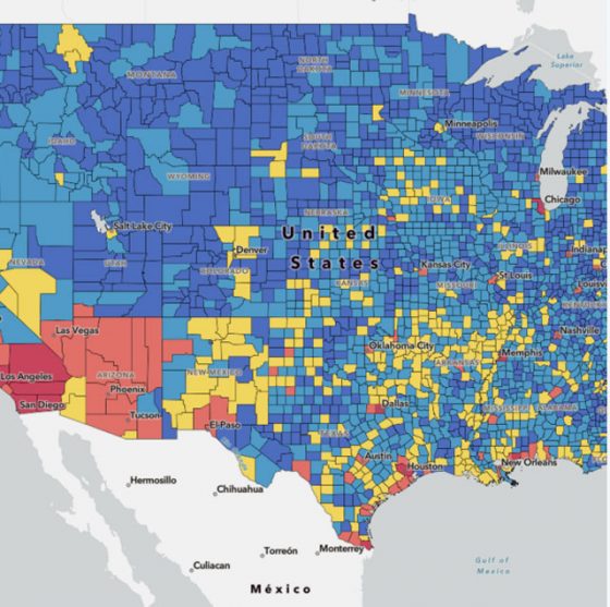 FEMA-NATIONAL-RISK-INDEX（FEMA-HPより）