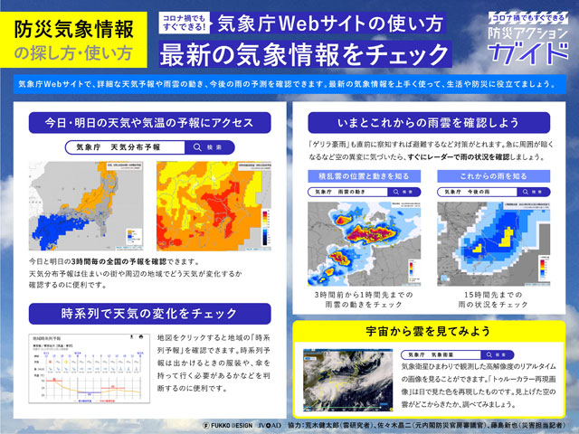 P2 1 「最新の気象情報をチェック」 - 『 気象庁Webサイトの使い方』が<br>使える！