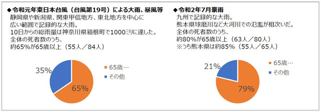 P2 1 近年の災害では高齢者に被害が集中する 1 - 【 特別企画：その１ 】<br>フェーズフリー化する「福祉防災」