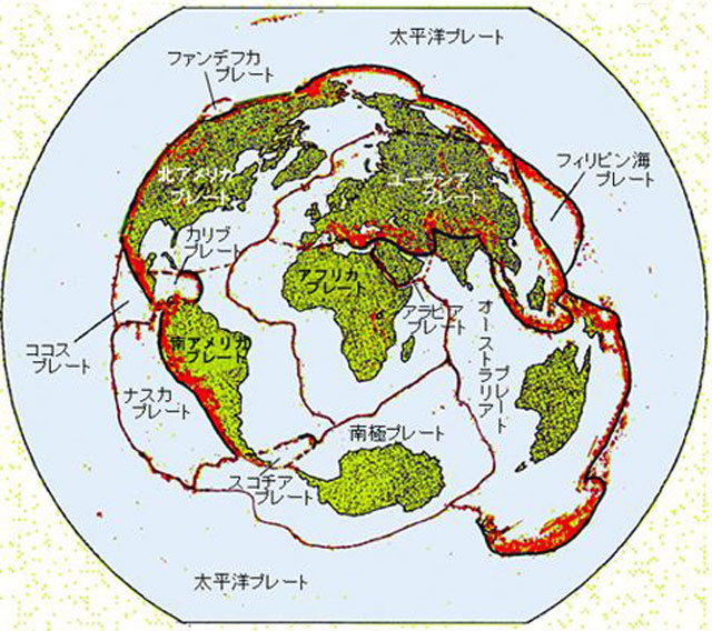 P2 1a プレート境界の種類（防災科学技術研究所「防災基礎講座」より） - 地球規模の巨大災害<br>想像力で備える