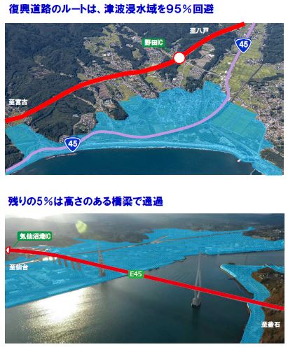 P2 2 災害に強い道路 - 【東日本大震災から11年】<br> 東北の未来を拓く<br>復興道路・復興支援道路