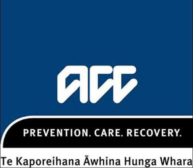 原発事故で国 免責<br>⇒ 災害検証を考える P2 4 ACCのロゴ「Te Kaporeihana Awhina Hunga Whara」 - 原発事故で国 免責<br>⇒ 災害検証を考える