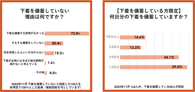 P3 2c 「下着の備蓄」 - 備蓄品の死角―下着・サニタリー用品