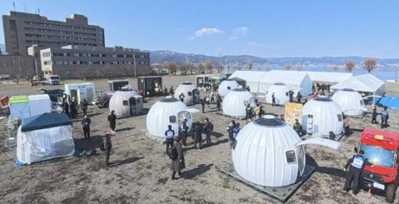 P5 2 シェルターワン、日本初 イタリア式避難所、長野で実証実験を実施 560x287 - シェルターワンが<br>「避難所のあり方を変える」…