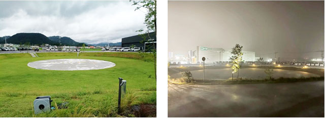 P6 1 前夜に大雨でも翌朝には排水が可能 - 佐賀県武雄市に 新時代の公園<br>「HONDA TAKEO PARK」 誕生